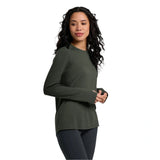 Free Fly Apparel 02. WOMENS APPAREL - WOMENS LS SHIRTS - WOMENS LS CASUAL Women's Bamboo Shade Long Sleeve II DARK FOREST