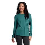 Free Fly Apparel 02. WOMENS APPAREL - WOMENS LS SHIRTS - WOMENS LS CASUAL Women's Bamboo Shade Long Sleeve II SEA PINE