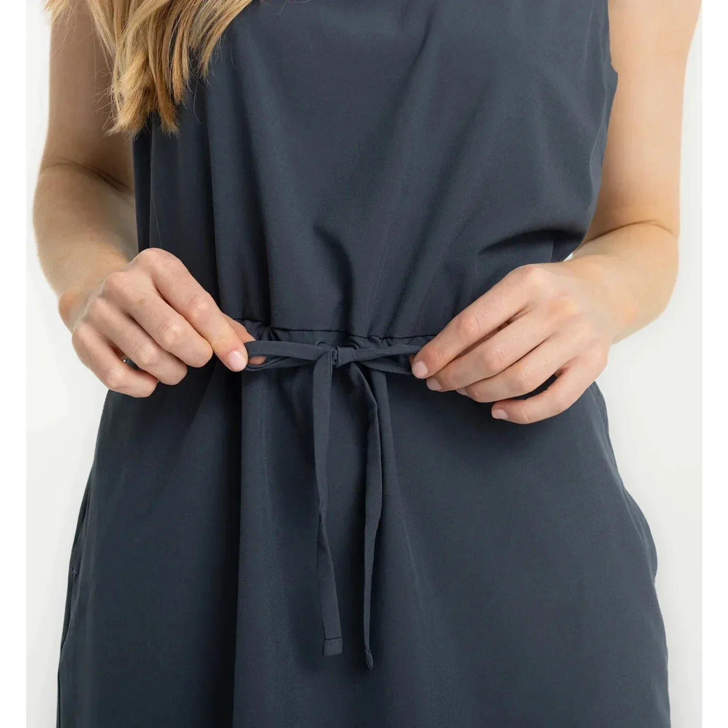 Free Fly Apparel 02. WOMENS APPAREL - WOMENS DRESS|SKIRT - WOMENS DRESS CASUAL Women's Breeze Dress BLUE DUSK II