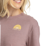 Free Fly Apparel 02. WOMENS APPAREL - WOMENS SS SHIRTS - WOMENS SS CASUAL Women's Daybreak Tee HEATHER FIG