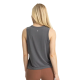 Free Fly Apparel 02. WOMENS APPAREL - WOMENS SS SHIRTS - WOMENS TANK CASUAL Women's Elevate Lightweight Tank SMOKE