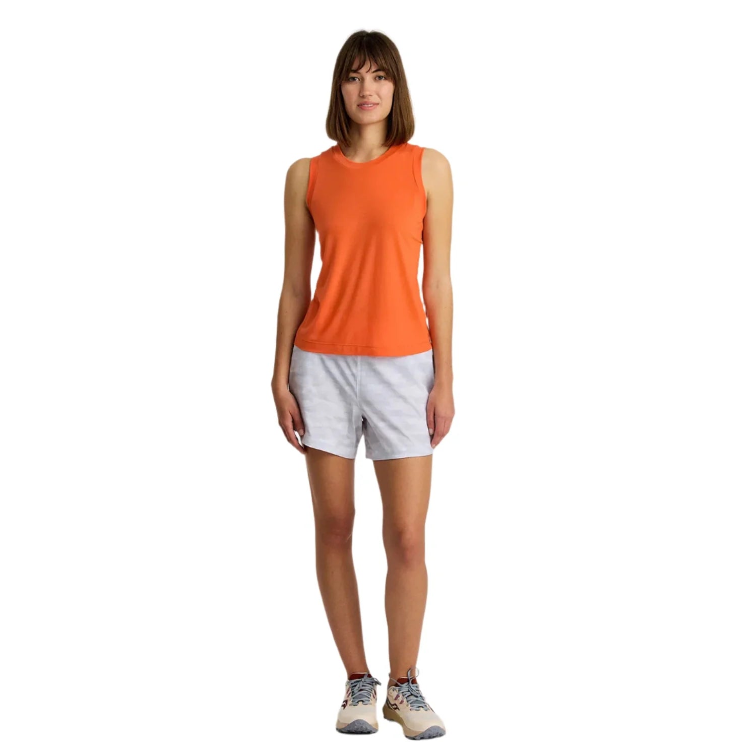 Free Fly Apparel 02. WOMENS APPAREL - WOMENS SS SHIRTS - WOMENS TANK CASUAL Women's Elevate Lightweight Tank TIGERLILY