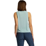 Free Fly Apparel 02. WOMENS APPAREL - WOMENS SS SHIRTS - WOMENS TANK CASUAL Women's Elevate Lightweight Tank OCEAN MIST