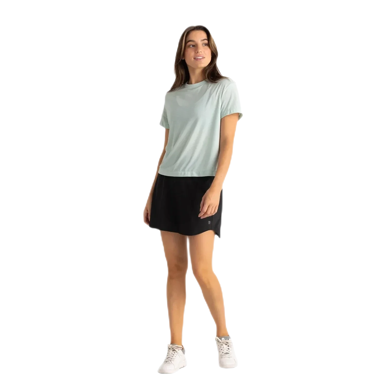 Free Fly Apparel 02. WOMENS APPAREL - WOMENS SS SHIRTS - WOMENS SS CASUAL Women's Elevate Lightweight Tee SURF SPRAY