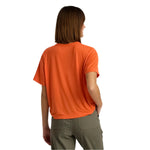 Free Fly Apparel 02. WOMENS APPAREL - WOMENS SS SHIRTS - WOMENS SS CASUAL Women's Elevate Lightweight Tee TIGERLILY