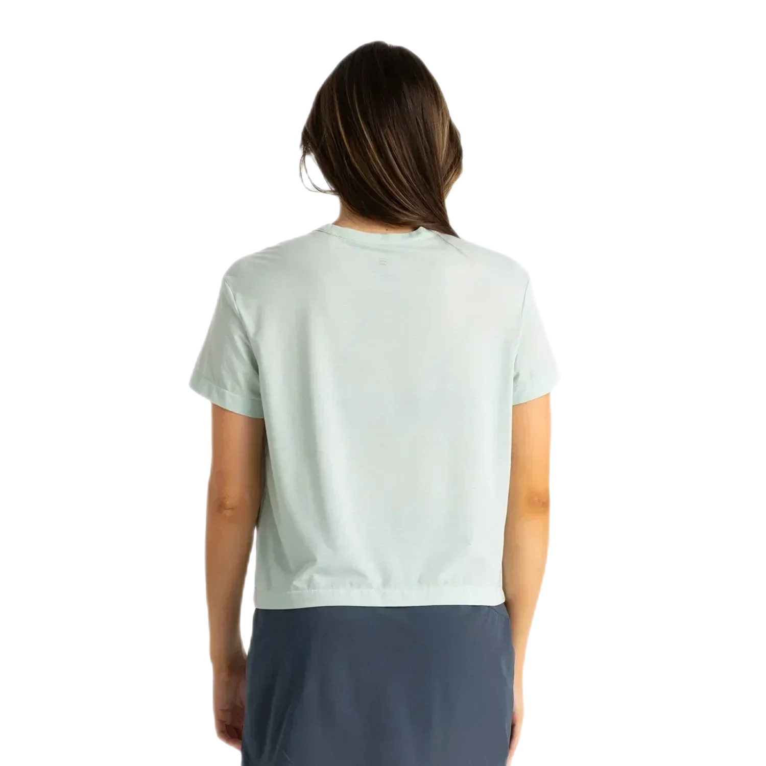 Free Fly Apparel 02. WOMENS APPAREL - WOMENS SS SHIRTS - WOMENS SS CASUAL Women's Elevate Lightweight Tee SURF SPRAY