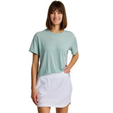 Free Fly Apparel 02. WOMENS APPAREL - WOMENS SS SHIRTS - WOMENS SS CASUAL Women's Elevate Lightweight Tee OCEAN MIST