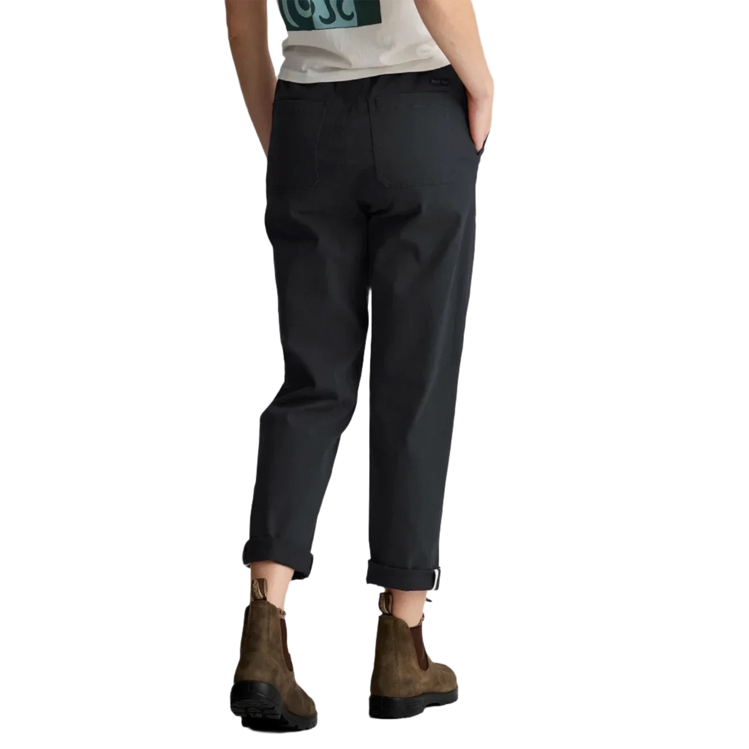 Free Fly Apparel 02. WOMENS APPAREL - WOMENS PANTS - WOMENS PANTS CASUAL Women's Pacifica Twill Pant BLACK SAND