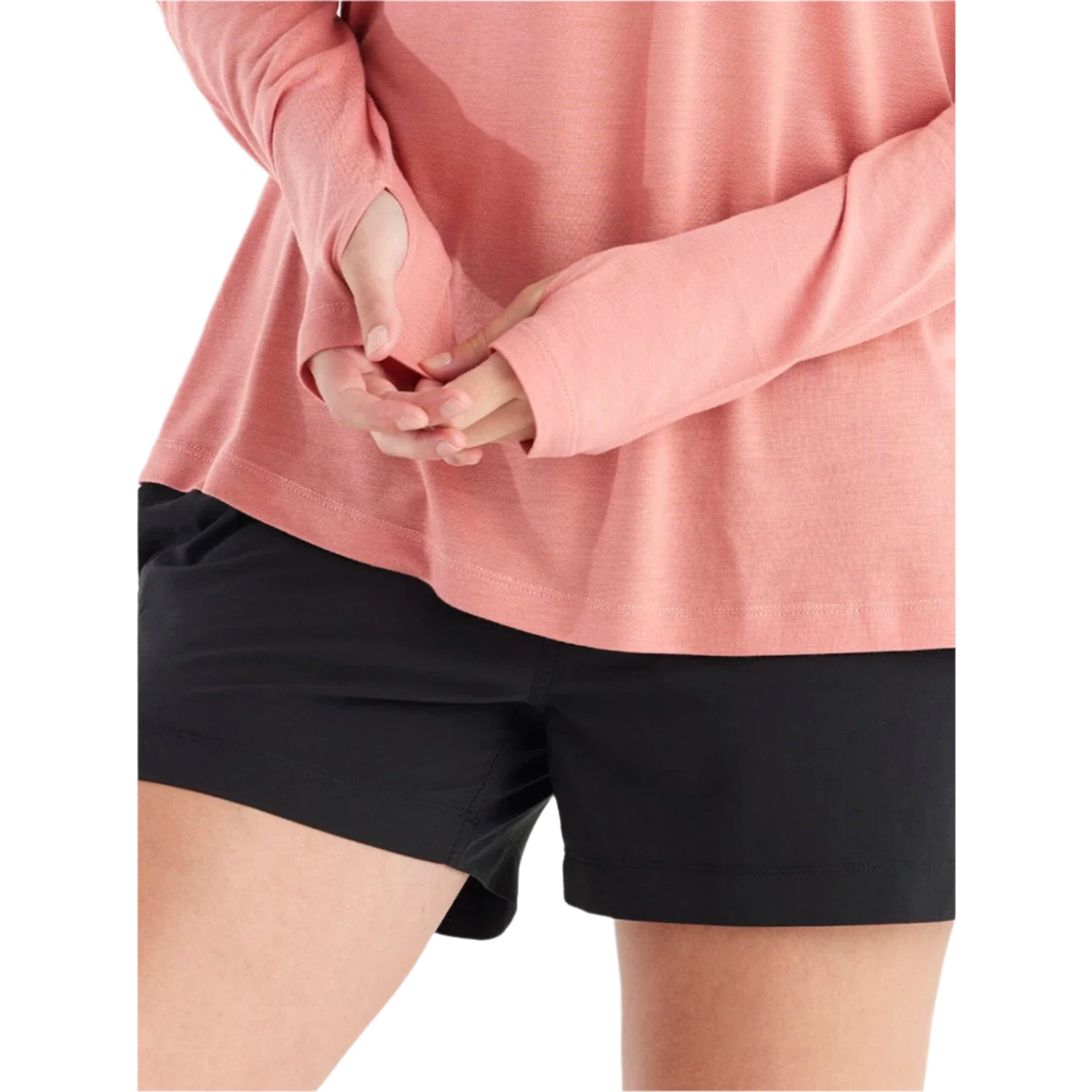 Free Fly Apparel 02. WOMENS APPAREL - WOMENS SHORTS - WOMENS SHORTS ACTIVE Women's Pull-On Breeze Short BLACK