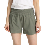 Free Fly Apparel 02. WOMENS APPAREL - WOMENS SHORTS - WOMENS SHORTS ACTIVE Women's Pull-On Breeze Short AGAVE GREEN