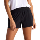 Free Fly Apparel 02. WOMENS APPAREL - WOMENS SHORTS - WOMENS SHORTS ACTIVE Women's Pull-On Breeze Short BLACK