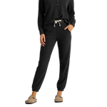 Free Fly Apparel 02. WOMENS APPAREL - WOMENS PANTS - WOMENS PANTS ACTIVE Women's Waffle Jogger BLACK SAND