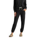 Free Fly Apparel 02. WOMENS APPAREL - WOMENS PANTS - WOMENS PANTS ACTIVE Women's Waffle Jogger BLACK SAND