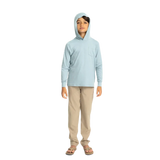 Free Fly Apparel 03. KIDS|BABY - KIDS - KIDS TOPS Youth Bamboo Shade Hoodie OCEAN MIST