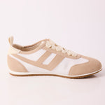 Free People 05. WOMENS FOOTWEAR - WOMENS SHOES - WOMENS SHOES CASUAL Women's Aces Tennis Shoe CHALK|DESERT