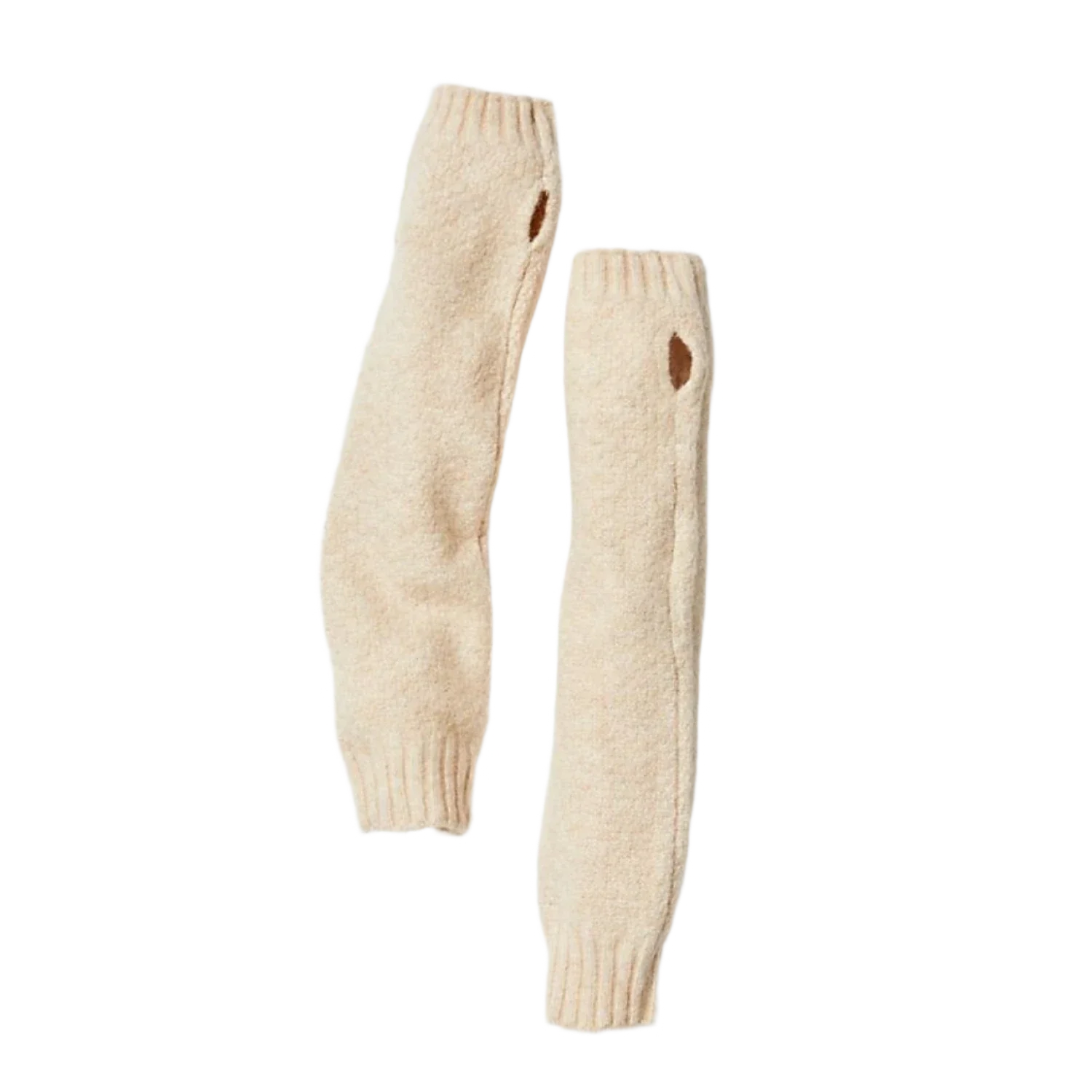 Free People GIFTS|ACCESSORIES - WOMENS ACCESSORIES - WOMENS GLOVES CASUAL Women's Amour Knit Armwarmers 1103 CREAM OS