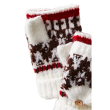 Free People 10. GIFTS|ACCESSORIES - WOMENS ACCESSORIES - WOMENS GLOVES CASUAL Women's First Frost Fairisle Gloves 1103 IVORY OS