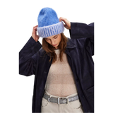 Free People 11. HATS - HATS WINTER - HATS WINTER Women's Forever Fuzzy Beanie 5540 PERIWINKLE OS