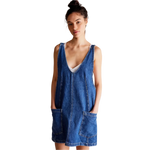 Free People 02. WOMENS APPAREL - WOMENS DRESS|SKIRT - WOMENS DRESS CASUAL Women's High Roller Skirtall SAPPHIRE BLUE