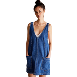 Free People 02. WOMENS APPAREL - WOMENS DRESS|SKIRT - WOMENS DRESS CASUAL Women's High Roller Skirtall SAPPHIRE BLUE