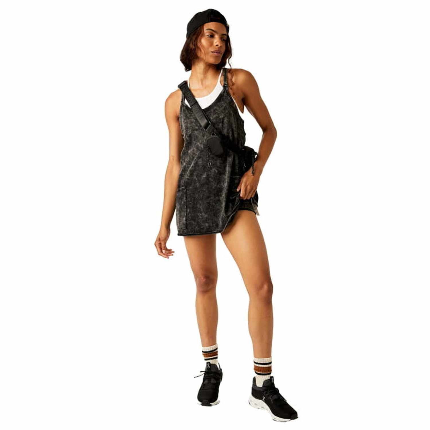 FP Movement 02. WOMENS APPAREL - WOMENS DRESS|SKIRT - WOMENS DRESS ACTIVE Women's Hot Shot Mini 0010 BLACK