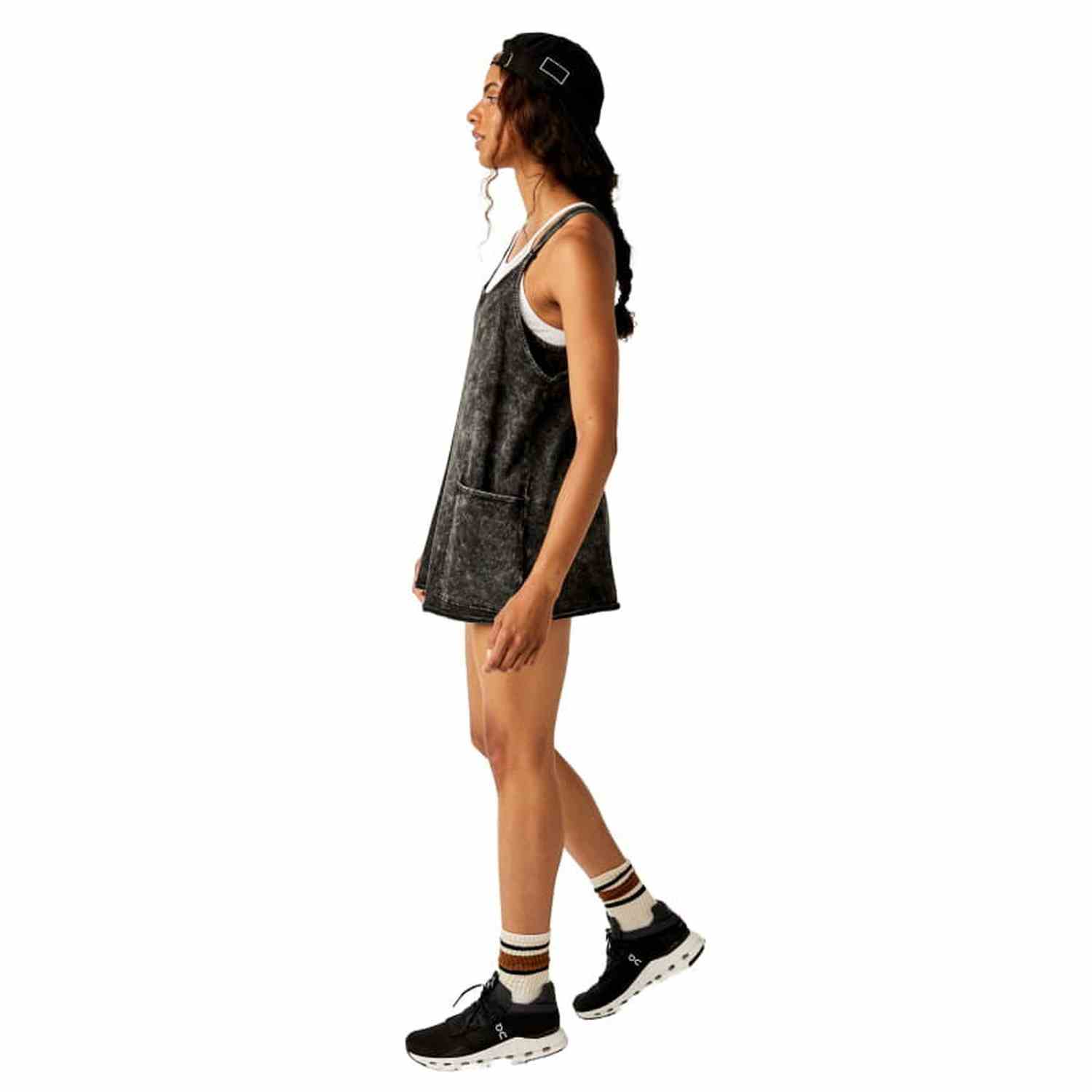 FP Movement 02. WOMENS APPAREL - WOMENS DRESS|SKIRT - WOMENS DRESS ACTIVE Women's Hot Shot Mini 0010 BLACK