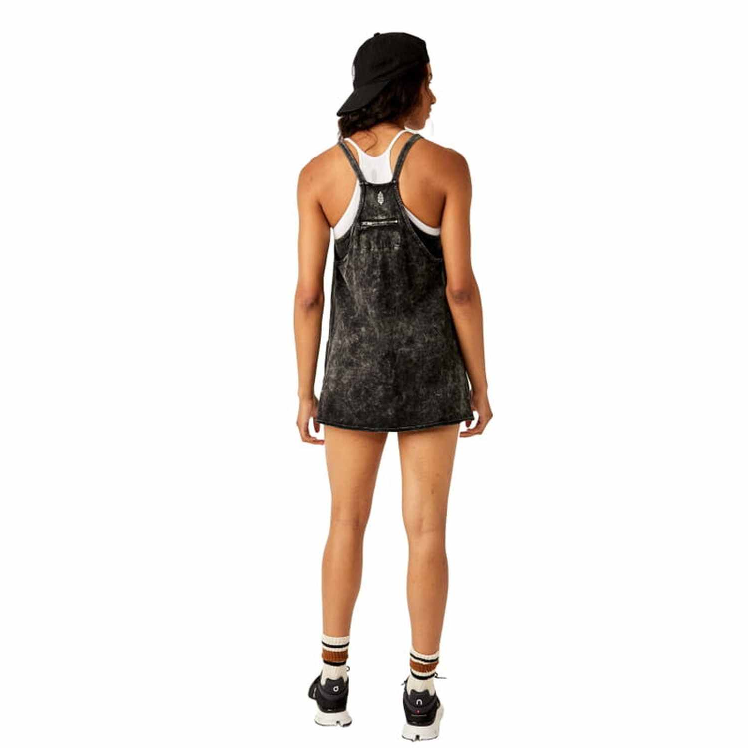 Free People Movement Hot Shot Mini Dress Black / M