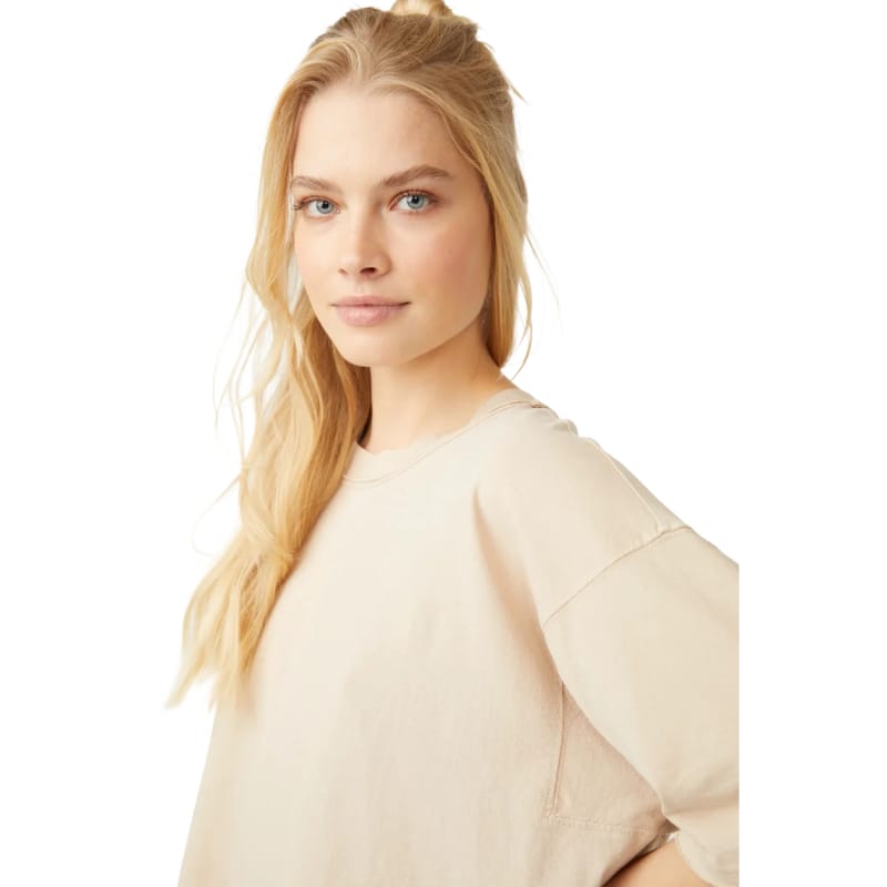 Free People Movement 02. WOMENS APPAREL - WOMENS SS SHIRTS - WOMENS SS ACTIVE Women's Inspire Tee 1157 DOE