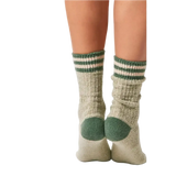 Free People 06. SOCKS - WOMENS SOCKS - WOMENS SOCKS GIFT Women's Jackson Cozy Stripe Socks OS