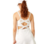 FP Movement 02. WOMENS APPAREL - WOMENS DRESS|SKIRT - WOMENS JUMPERS Women's One More Serve Onesie WHITE|WHITE