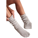 Free People 06. SOCKS - WOMENS SOCKS - WOMENS SOCKS GIFT Women's Staple Slouch Socks OS