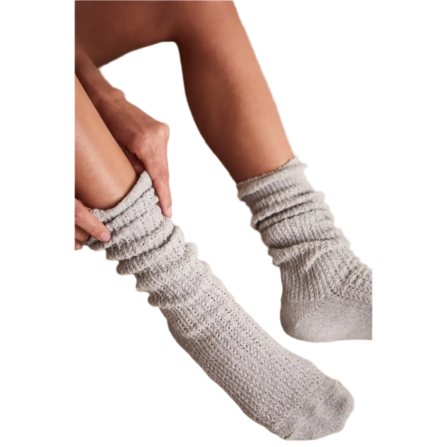 Free People 06. SOCKS - WOMENS SOCKS - WOMENS SOCKS GIFT Women's Staple Slouch Socks OS