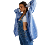 Free People 02. WOMENS APPAREL - WOMENS DRESS|SKIRT - WOMENS JUMPERS Women's Ziggy Denim Overall 5413 SAPPHIRE BLUE