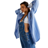 Free People 02. WOMENS APPAREL - WOMENS DRESS|SKIRT - WOMENS JUMPERS Women's Ziggy Denim Overall 5413 SAPPHIRE BLUE