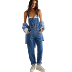 Free People 02. WOMENS APPAREL - WOMENS DRESS|SKIRT - WOMENS JUMPERS Women's Ziggy Denim Overall 5413 SAPPHIRE BLUE