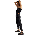 Free People 02. WOMENS APPAREL - WOMENS DRESS|SKIRT - WOMENS JUMPERS Women's Ziggy Denim Overall MINERAL BLACK