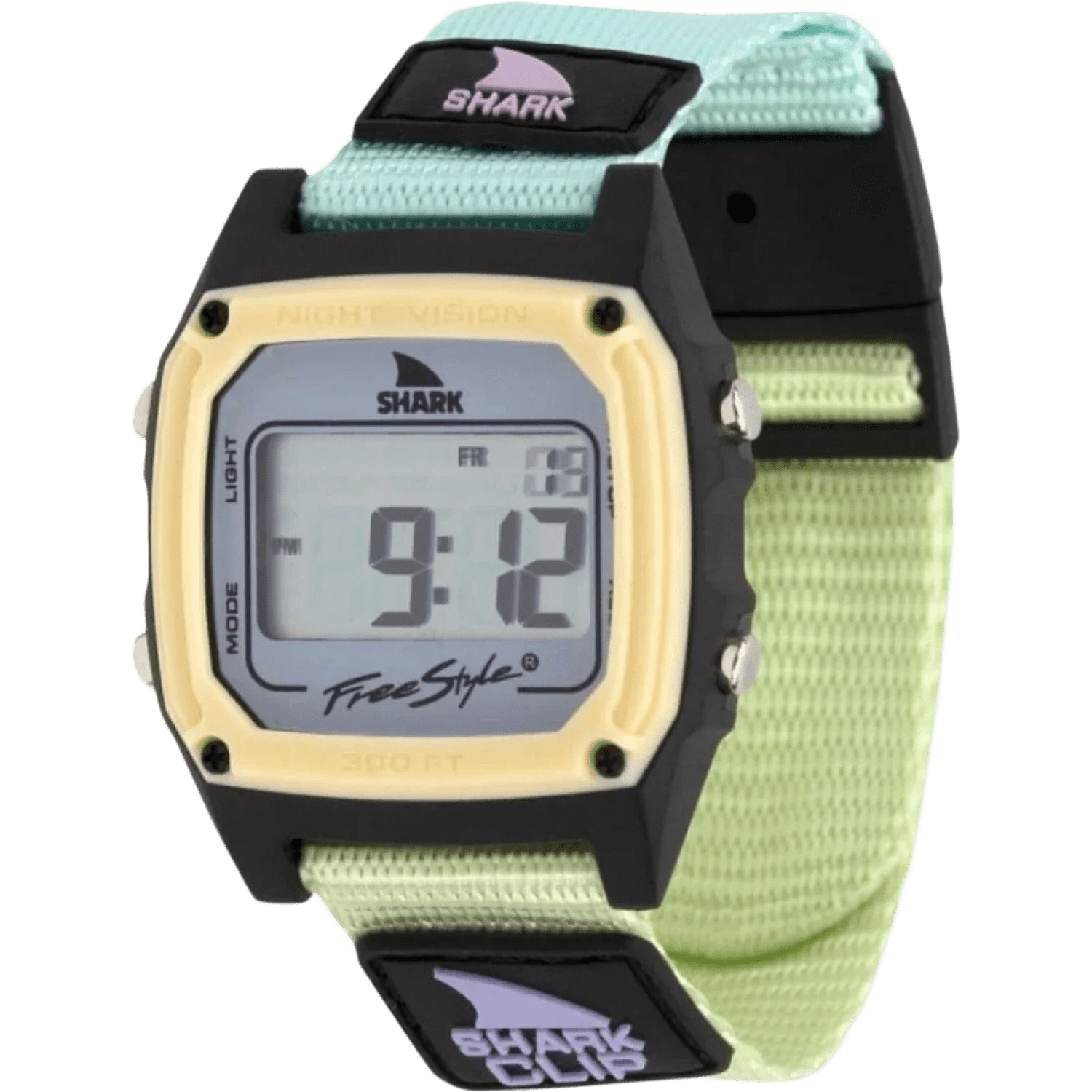 Freestyle 12. HARDGOODS - ELECTRONICS - WATCHES Shark Classic Clip GREEN TEA