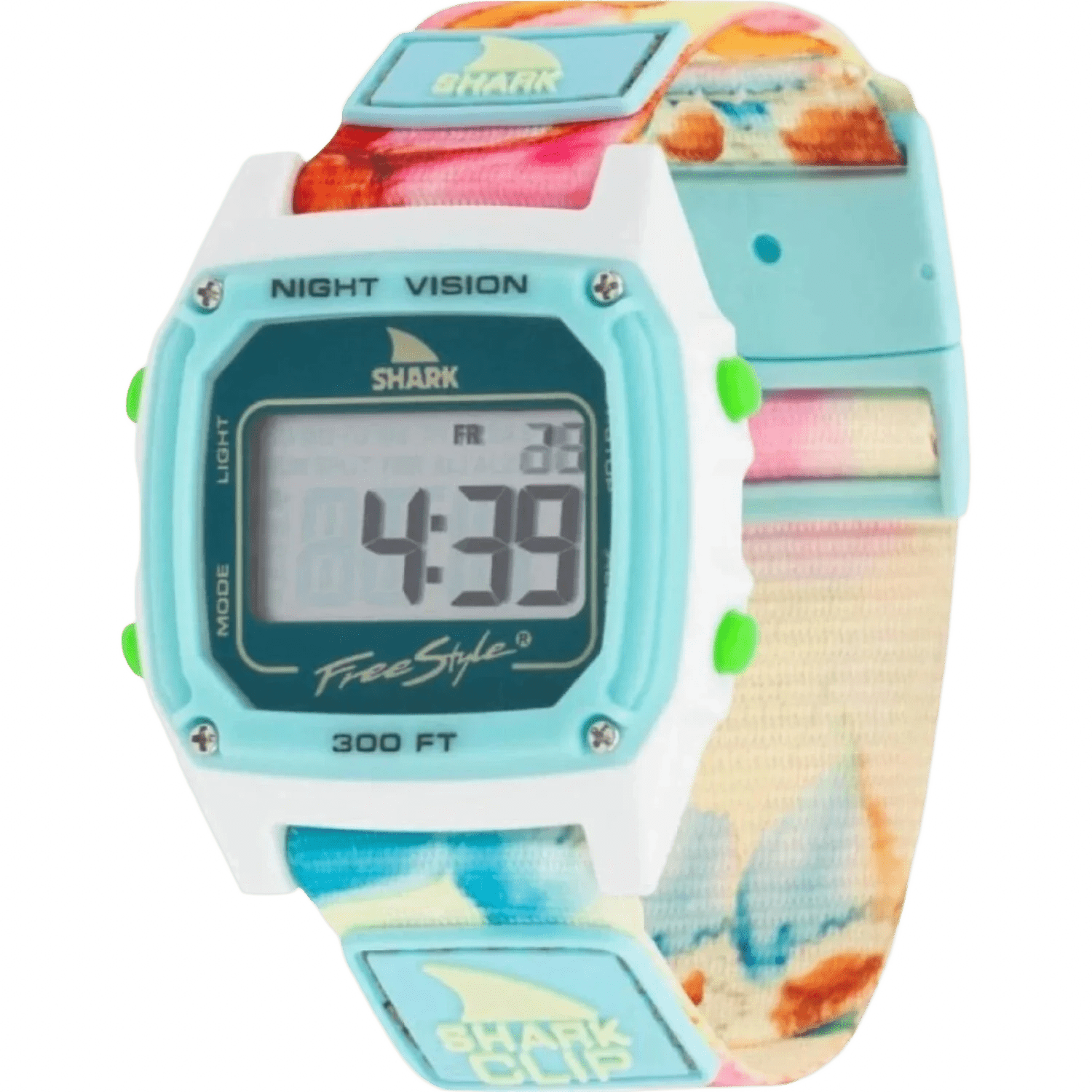 Freestyle 12. HARDGOODS - ELECTRONICS - WATCHES Shark Classic Clip SAGE FLOWER POWER