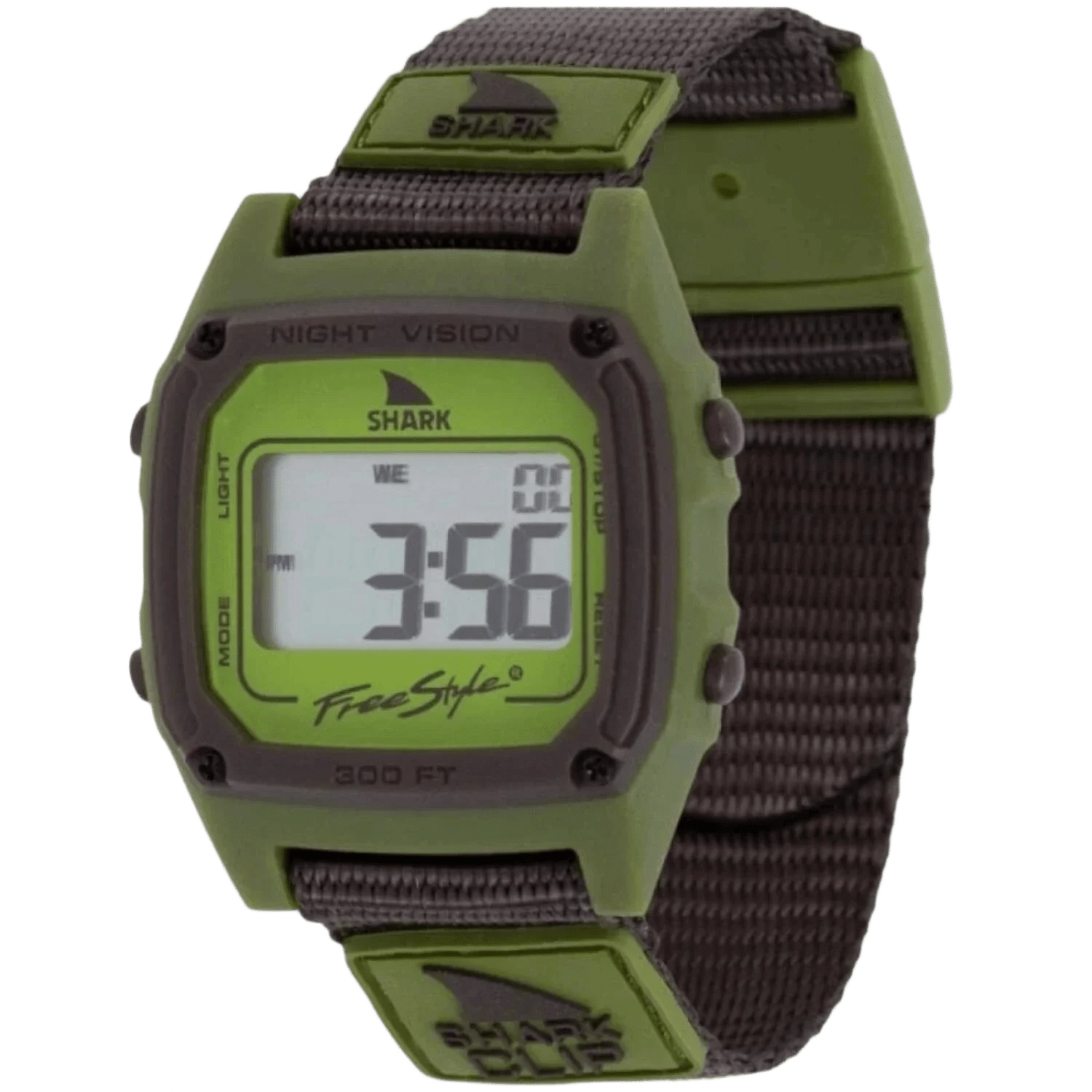 Freestyle 12. HARDGOODS - ELECTRONICS - WATCHES Shark Classic Clip GREEN MACHINE