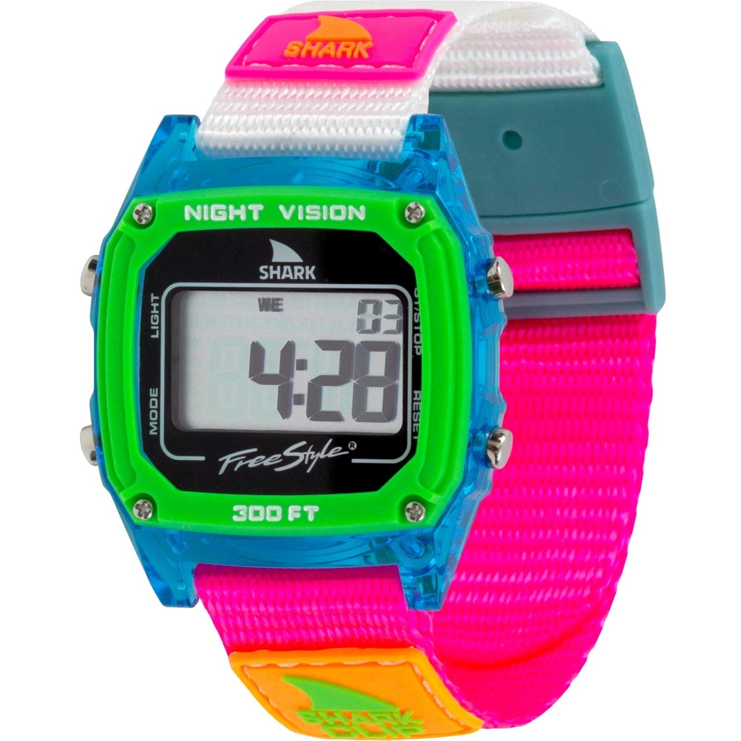 Freestyle 12. HARDGOODS - ELECTRONICS - WATCHES Shark Classic Clip BLACK NEON