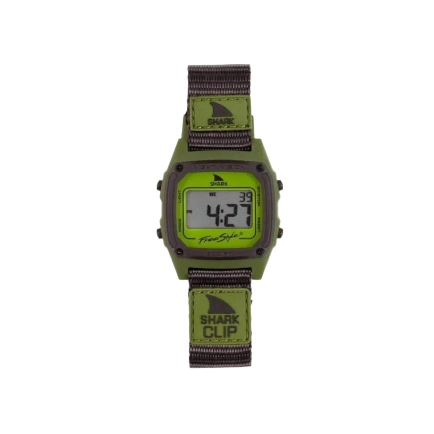 Freestyle 12. HARDGOODS - ELECTRONICS - WATCHES Shark Classic Clip GREEN MACHINE