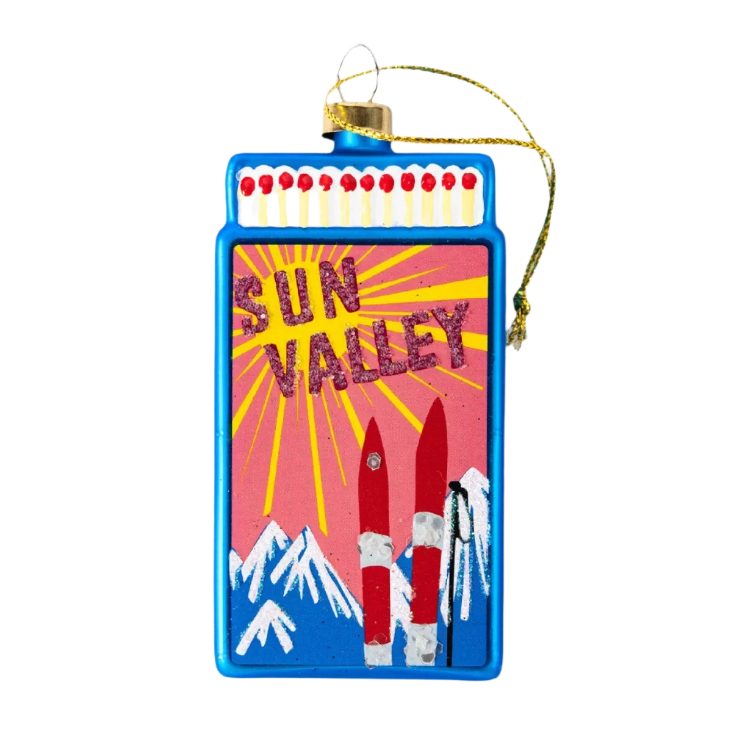 FURBISH STUDIO 10. GIFTS|ACCESSORIES - GIFT - GIFT Matchbook Ornament SUN VALLEY