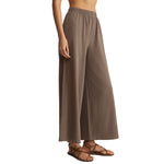 Z Supply 02. WOMENS APPAREL - WOMENS PANTS - WOMENS PANTS CASUAL Women's Scout Jersey Crop Flare Pant PFT PERFECTLY TAUPE
