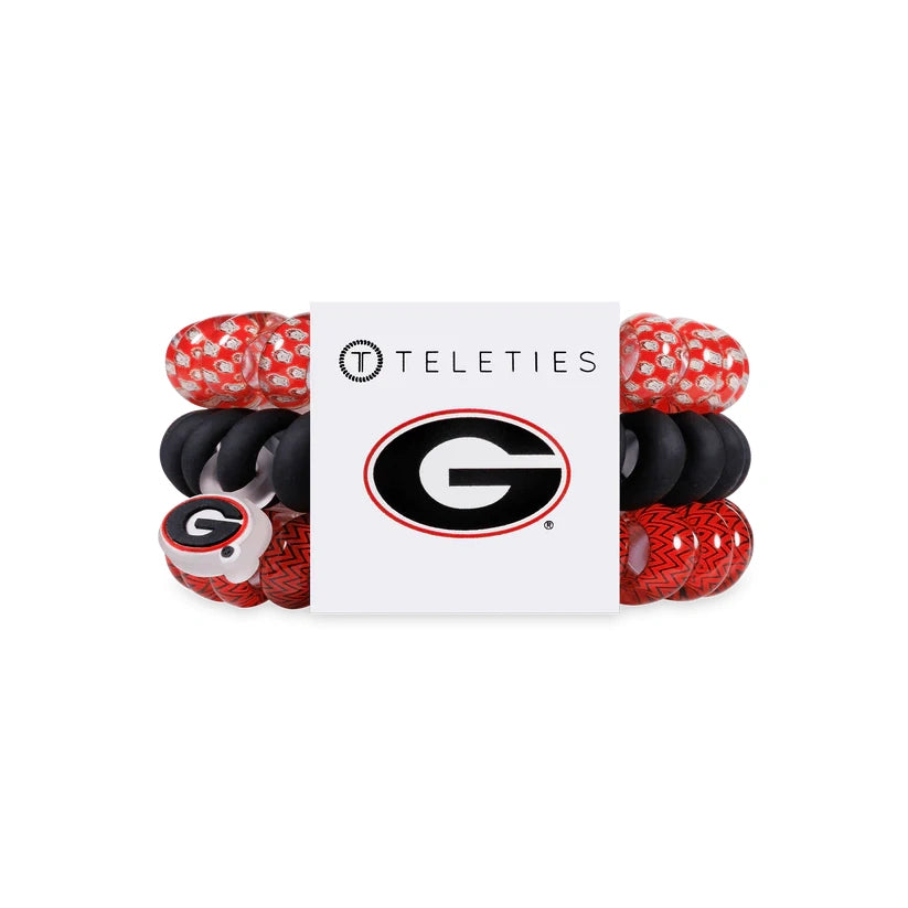 Teleties 10. GIFTS|ACCESSORIES - WOMENS ACCESSORIES - WOMENS HAIR ACCESSORIES Large Teleties GO DAWGS