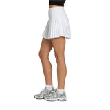 Gold Hinge 02. WOMENS APPAREL - WOMENS DRESS|SKIRT - WOMENS SKIRT ACTIVE Women's 15" Pleated Skirt OFF-WHITE