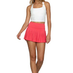 Gold Hinge 02. WOMENS APPAREL - WOMENS DRESS|SKIRT - WOMENS SKIRT ACTIVE Women's Pleated Tennis Skirt PUNCH XS