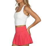 Gold Hinge 02. WOMENS APPAREL - WOMENS DRESS|SKIRT - WOMENS SKIRT ACTIVE Women's Pleated Tennis Skirt PUNCH XS
