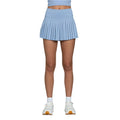 Women’s Pleated Tennis Skirt Gold Hinge - FAIRVIEW BLUE / XS