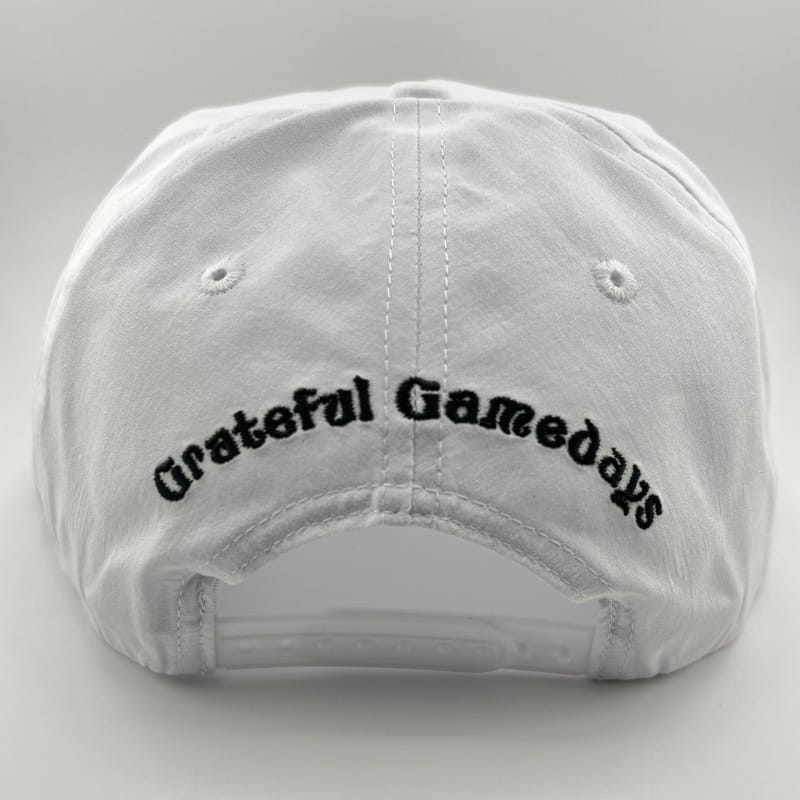 GRATEFUL GAMEDAYS HATS - HATS BILLED - HATS BILLED Dancing Dawg Rope Hat WHITE | WHITE