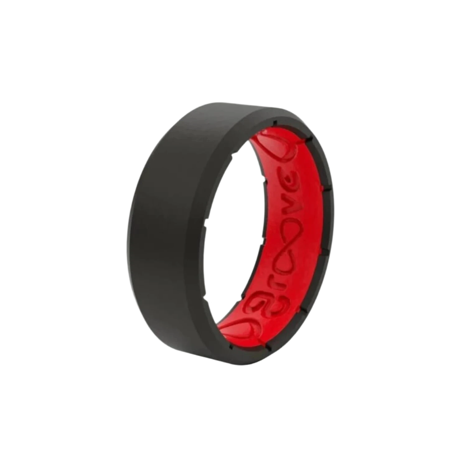 Groove Life 10. GIFTS|ACCESSORIES - MENS ACCESSORIES - MENS JEWELRY Groove Life Edge Ring BLACK|RED